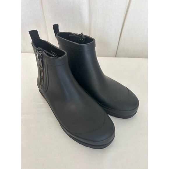 Madewell Shoes - Madewell MA441 The Zip-Up Lugsole Rain Boot, Size 7